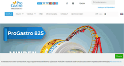 Desktop Screenshot of progastro.hu